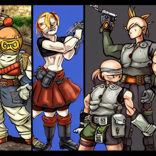 Image similar to timesplitters in the style of