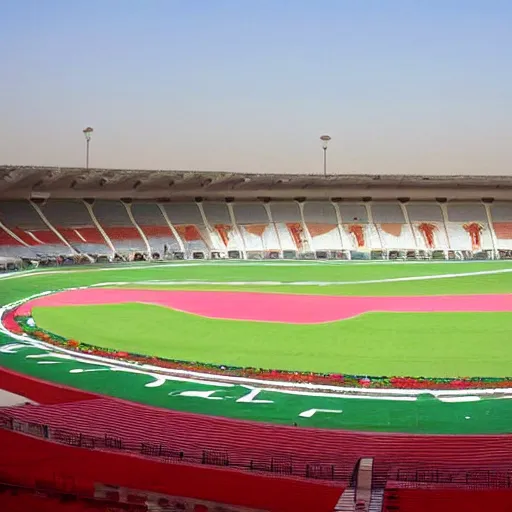 Image similar to Baghdad national stadium,