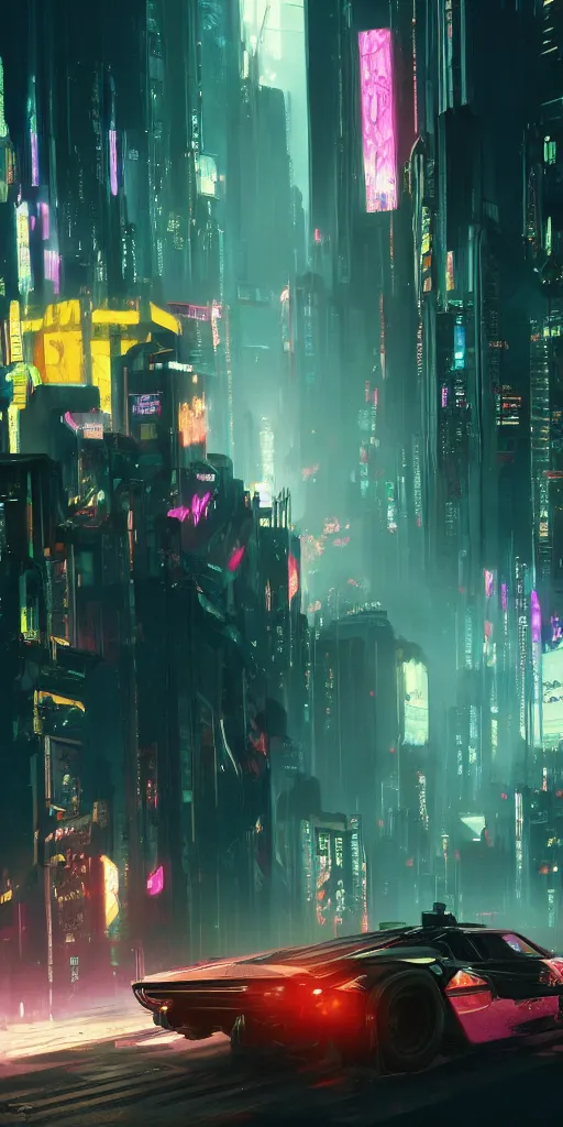 Image similar to cyberpunk 2 0 7 7, blade runner, artstation contest winner. cinematic paint