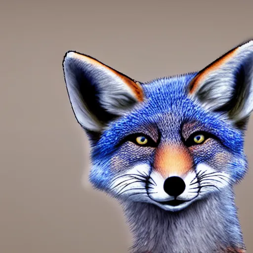 Image similar to blue fox