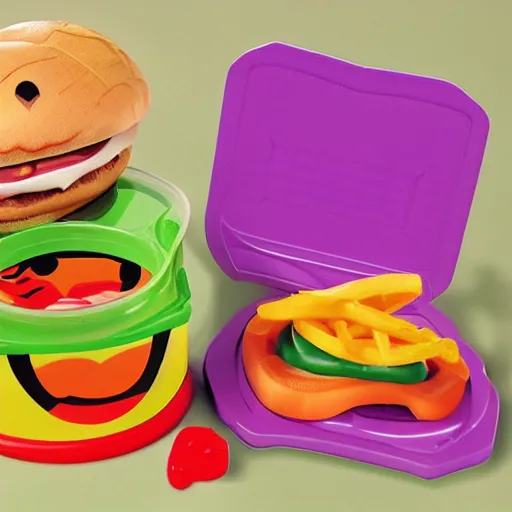 Image similar to happy meal toy