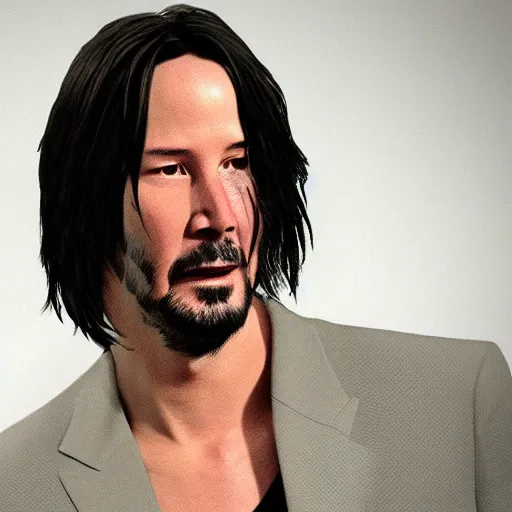 Prompt: Keanu Reeves centaur photorealistic