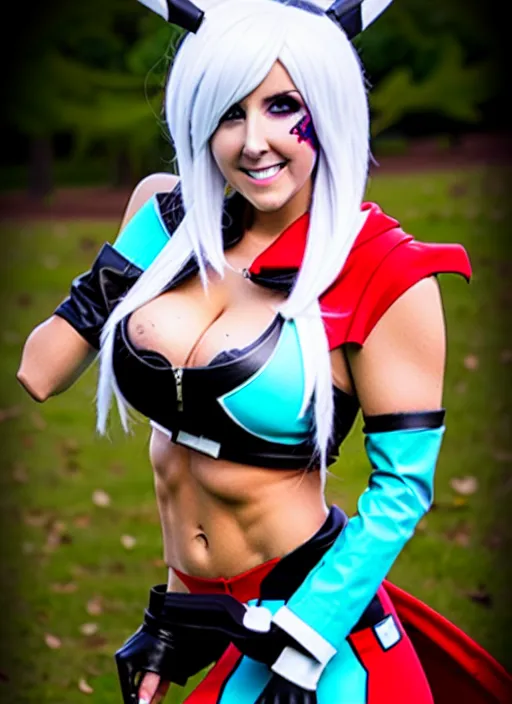 Image similar to jessica nigri cosplay