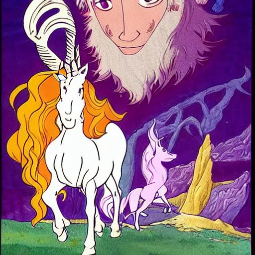 Image similar to the last unicorn 1 9 8 2