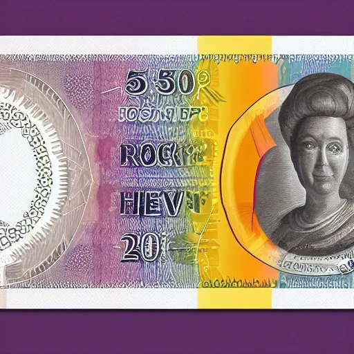 Image similar to concept design £ 5 0 note for the year 2 0 3 3