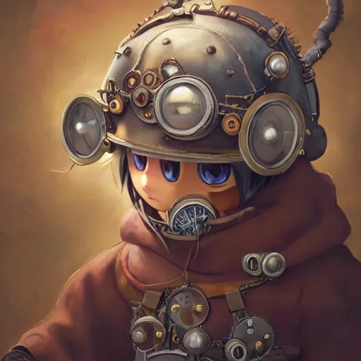 prompthunt: a detailed portrait of a made in abyss character, by