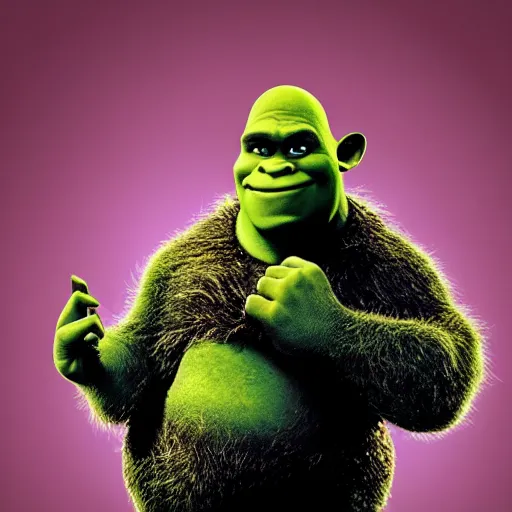 Image similar to an x - ray photograph of shrek