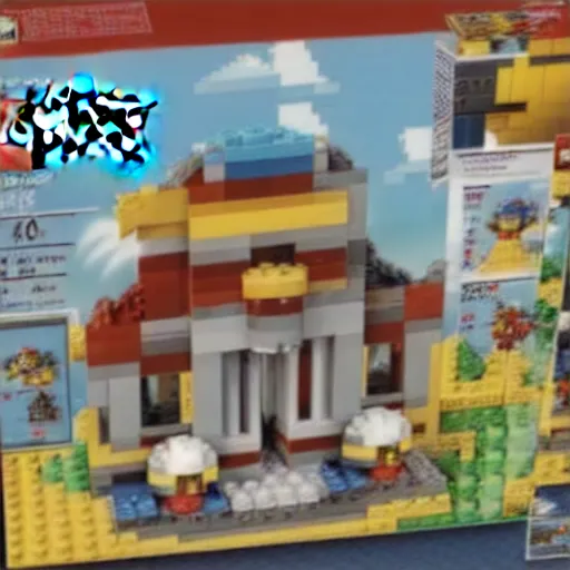 Image similar to pokemon lego set