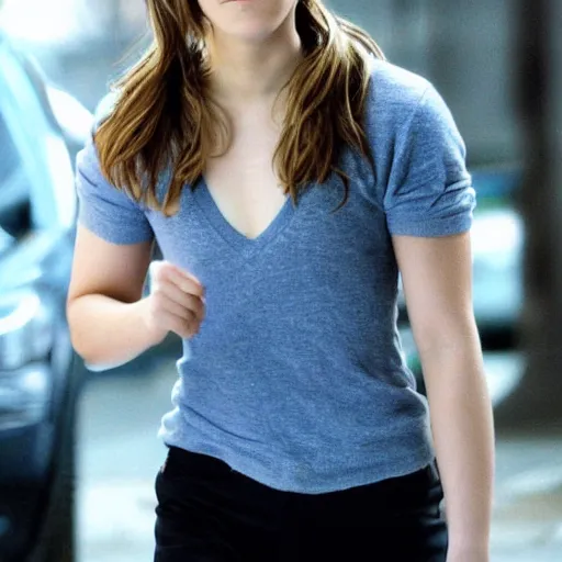 Prompt: emma watson in speed