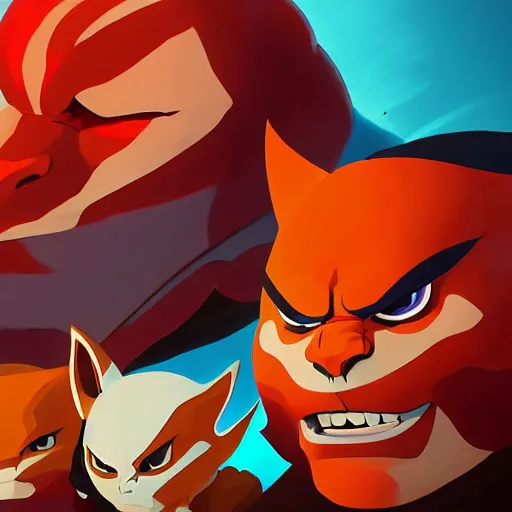 Image similar to face icon stylized minimalist thundercats, loftis, cory behance hd by jesper ejsing, by rhads, makoto shinkai and lois van baarle, ilya kuvshinov, rossdraws global illumination