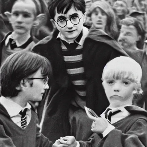 Image similar to harry potter and adolf