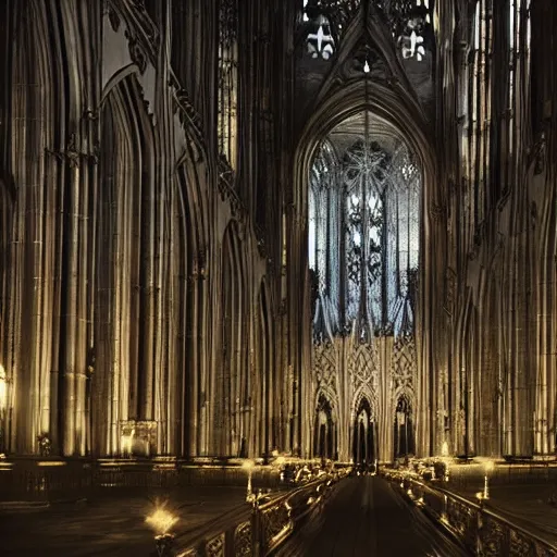 Prompt: starlight, gothic architecture, beautiful, opulent, matte painting, shimmering