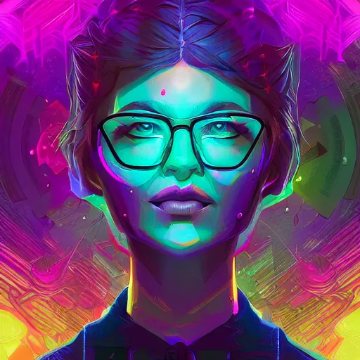 Image similar to skill magic geek inside matrix deepdream radiating a glowing aura stuff loot legends stylized digital illustration video game icon artstation lois van baarle, ilya kuvshinov, rossdraws,