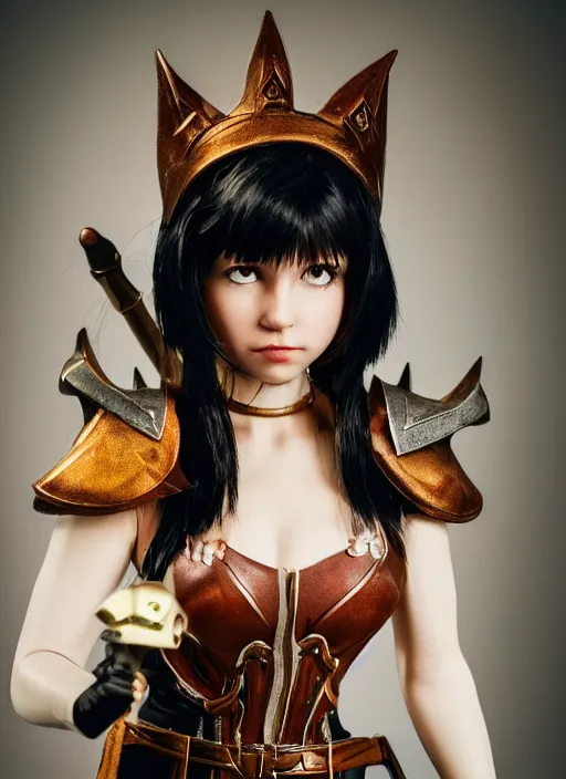 Image similar to a full portrait photo of real - life princess garnet dagger final fantasy ix, f / 2 2, 3 5 mm, 2 7 0 0 k, lighting, perfect faces, award winning photography.