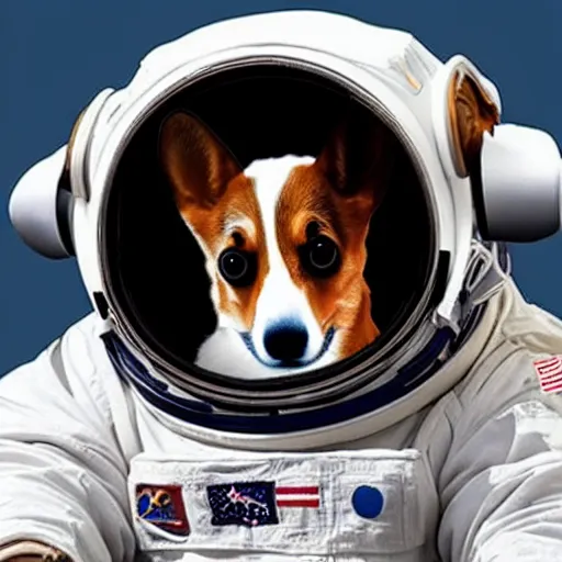 Prompt: “ corgi in astronaut suit ”