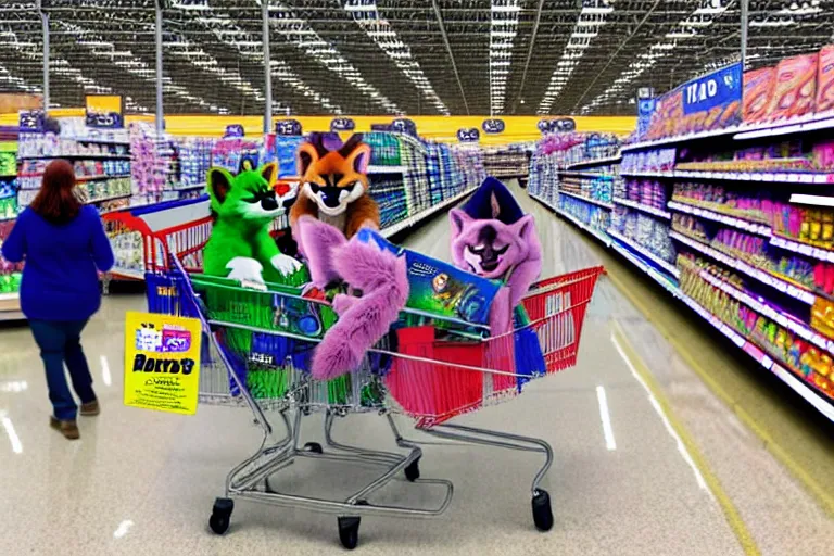 Image similar to photo of fursonas for sale at walmart on black friday