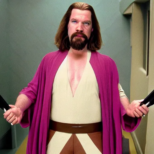 Prompt: evan mcgregor as the dude from big lebowski