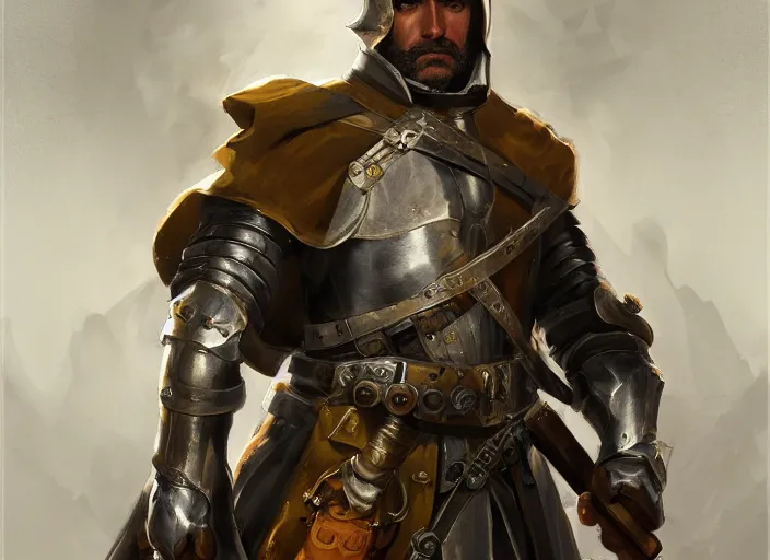 Image similar to 1 5 th century spanish soldier, game character concept art, wide view, high detailed, full perfect, symmetrical portrait, high detail, by craig mullins, peter mohrbacher, unreal engine, octane rendered, 8 k, dark beauty, trending on artstation