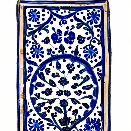 Image similar to a iznik ceramic motif