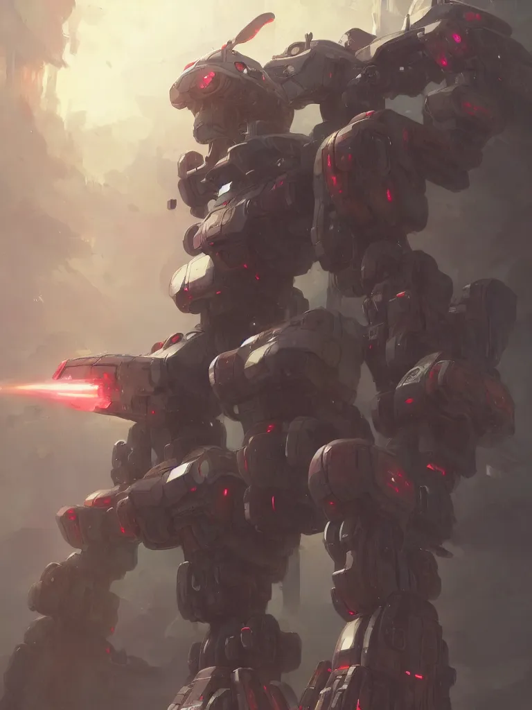Image similar to a battle mech piloted by a cute kawaii girl, sci - fi and fantasy, intricate and very very beautiful, detailed, digital painting, artstation, concept art, smooth and sharp focus, illustration, art by tian zi and wlop
