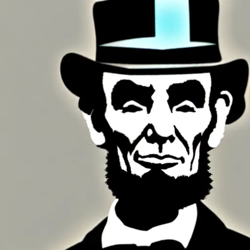 color abraham lincoln as a gta v character smoking a | Stable Diffusion ...