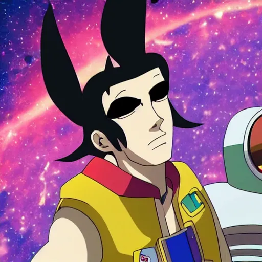 Image similar to space dandy