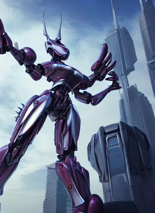 Prompt: extremely detailed upward cinematic shot of a giant goddess, a 1000 meter tall beautiful perfect stunning hot anthropomorphic robot mecha female dragon, OLED visor for eyes, metal ears, silver sharp streamlined armor, sharp robot dragon paws, sharp claws, walking on top of a tiny city, towering high up over your view, legs taking your pov, camera looking up between her legs, thick smooth warframe legs looming over towers, stepping on towers, stepping on the city, crushing buildings beneath her detailed sharp claws, camera looking up at her from the ground, fog rolling in, massive scale, epic proportions, epic shot, low shot, leg shot, dragon art, micro art, macro art, giantess art, macro, furry, giantess, goddess art, warframe fanart, furry art, furaffinity, digital art, high quality 3D realistic, DeviantArt, artstation, Eka's Portal, HD, depth of field