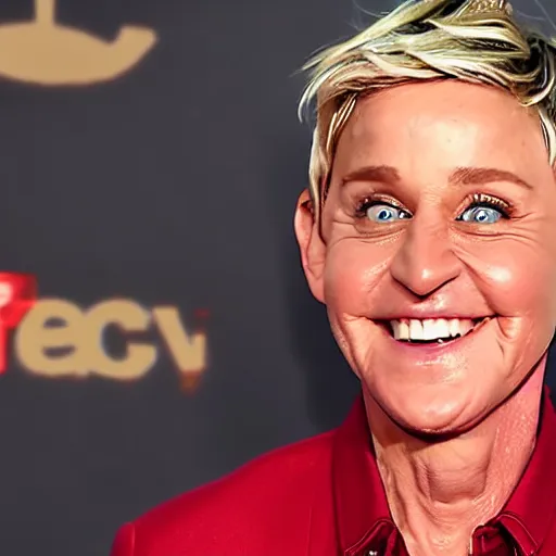 Image similar to ellen degeneres as a monster