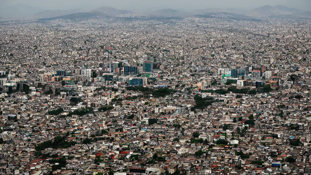 Image similar to mexico city photographed by roland kraemer