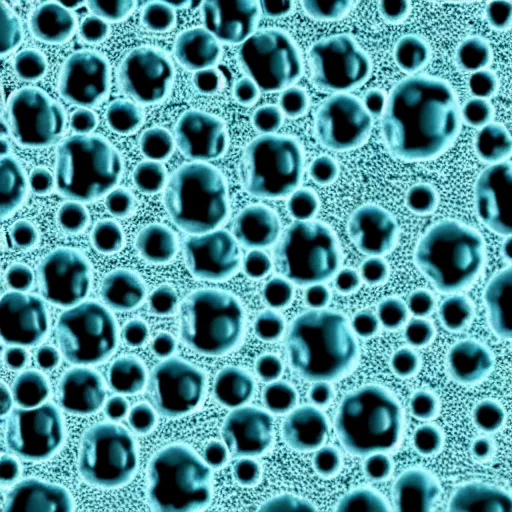 Prompt: Microscopic photo of E-Coli, detailed