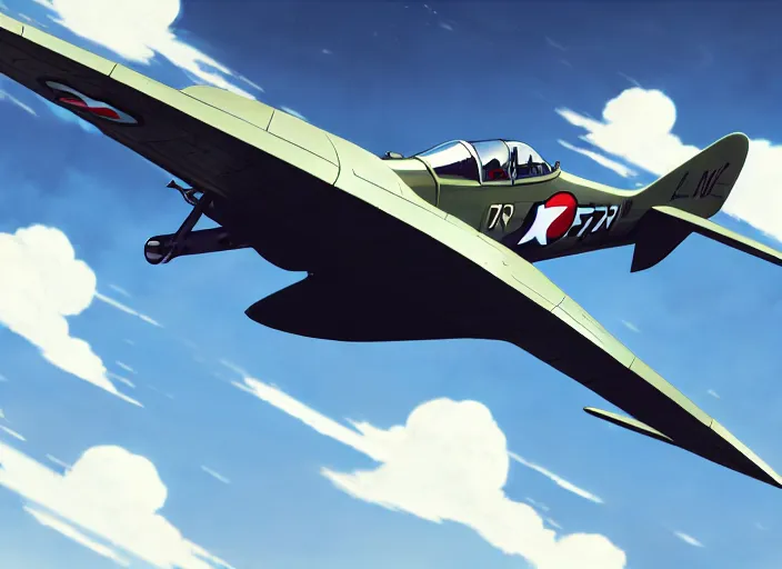 Prompt: portrait of vintage figther jet evanding, clear sky background, illustration concept art anime key visual trending pixiv fanbox by wlop and greg rutkowski and makoto shinkai and studio ghibli and kyoto animation, dcs world, f 8 6 sabre, mig 1 5, symmetrical, volumetric lighting, transparent black windshield