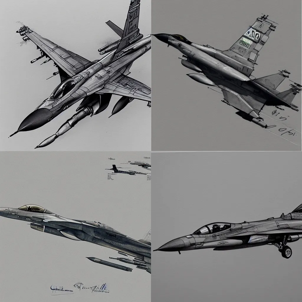 Prompt: courtroom sketch of an f - 1 6 being sued, award - winning sketch, clean, artstation