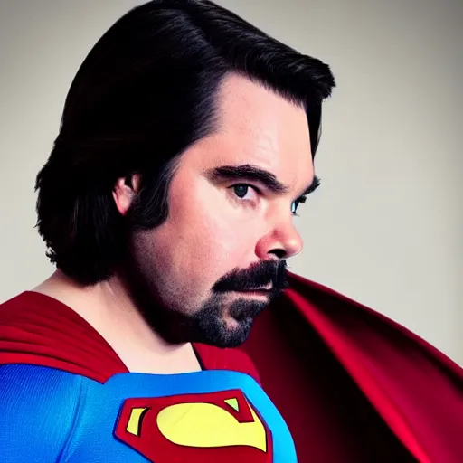 Image similar to matt berry as superman