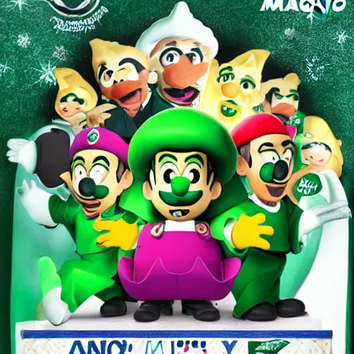 Prompt: mam luigi