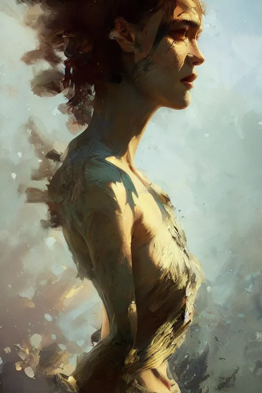 Image similar to tree, oil painting, sunlit, paint texture, digital painting, highly detailed, artstation, sharp focus, illustration, concept art, ruan jia, charlie bowater, tom bagshaw, norman rockwell