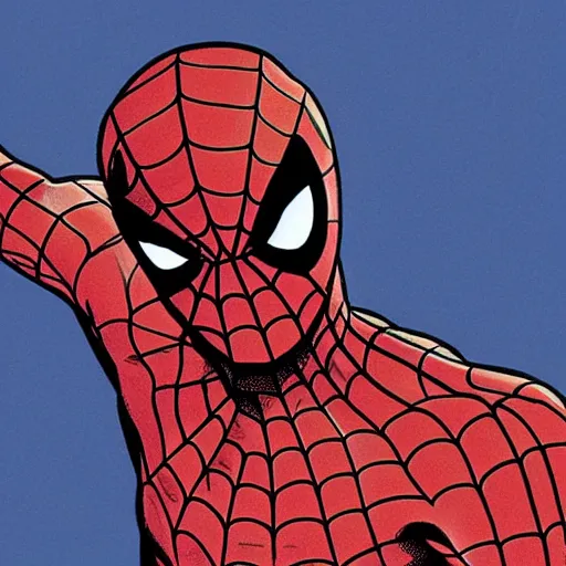 Image similar to stan lee is spiderman