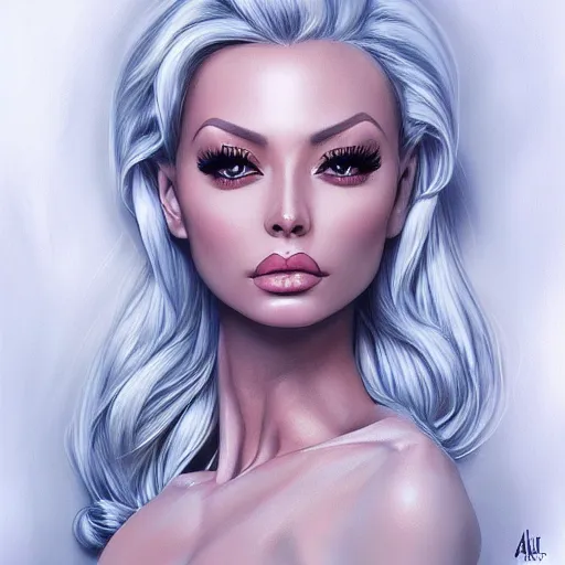 Image similar to portrait of isabelledeltore by artgerm