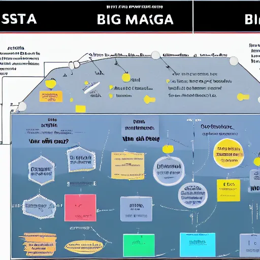 Prompt: big brain gigachat, nasa documents, diagram, plans