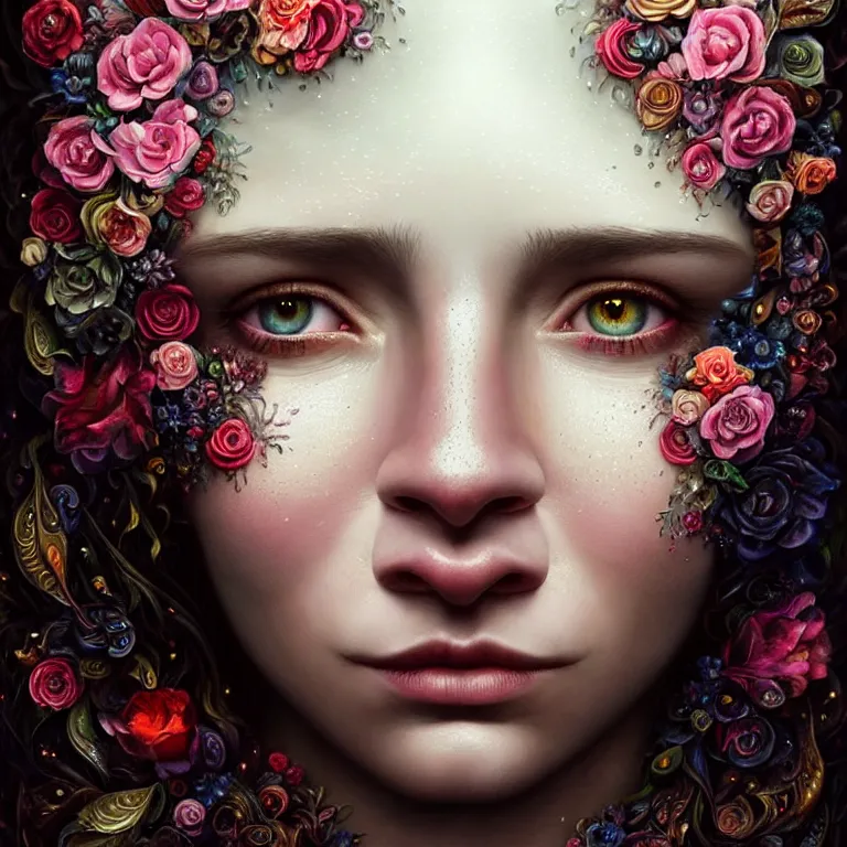 Image similar to epic professional digital art of sweet eyes, accent lighting, painted, intricate, detailed, cheery, fun, effervescent, by leesha hannigan, wayne haag, reyna rochin, ignacio fernandez rios, mark ryden, iris van herpen, epic, stunning, gorgeous, much wow, much detail, cinematic, masterpiece.