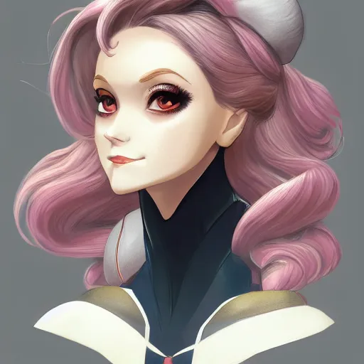 Prompt: portrait of duchess satine kryze of mandalore, anime fantasy illustration by tomoyuki yamasaki, kyoto studio, madhouse, ufotable, comixwave films, trending on artstation