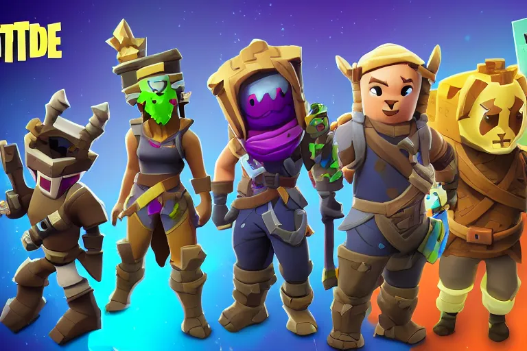 Image similar to Hytale Fortnite crossover