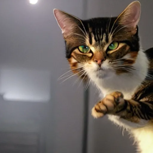 Prompt: photo, a live action swat cats remake, volumetric lighting