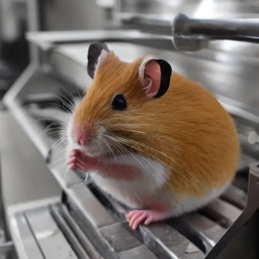 Prompt: hamster the butcher