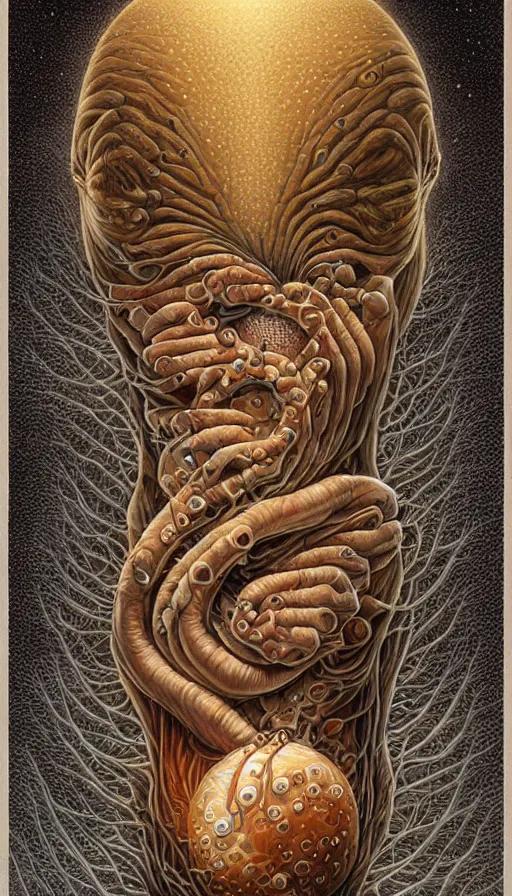 Image similar to The end of an organism, by Naoto Hattori