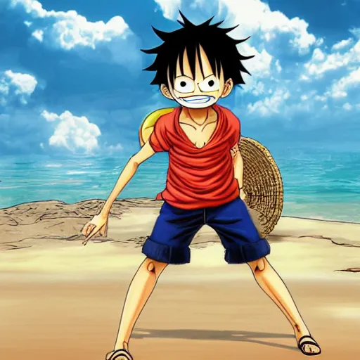 Image similar to luffy in 🐼 photography