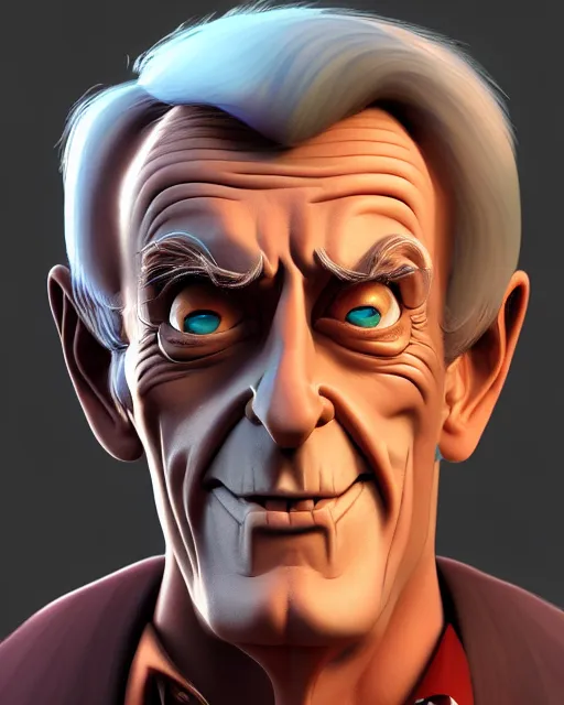 Image similar to charming man character portrait, by don bluth, sci - fi environment, highly detailed, dynamic shadows, 4 k, wallpaper - 1 0 2 4