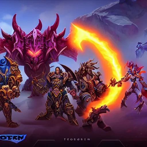 Image similar to heroes of the storm