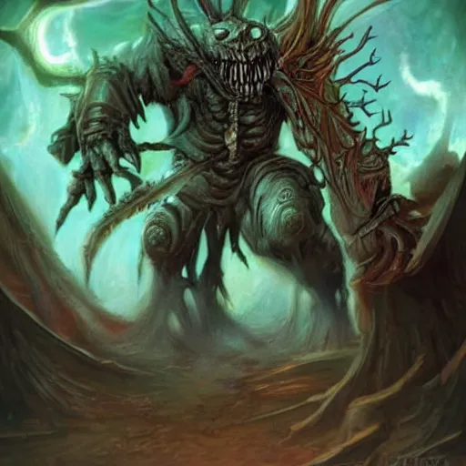 Image similar to the souljacker comes to you at night through your bedroom window, Magic The Gathering artwork