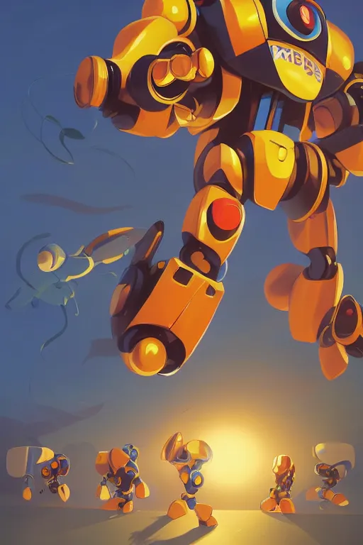 Image similar to metabots medabots medarotto medarot robot minimalist comics, behance hd by jesper ejsing, by rhads, makoto shinkai and lois van baarle, ilya kuvshinov, rossdraws global illumination ray tracing hdr radiating a glowing aura