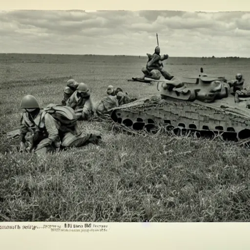 Prompt: lack and white photo Dragons in Battle of Kursk WWII